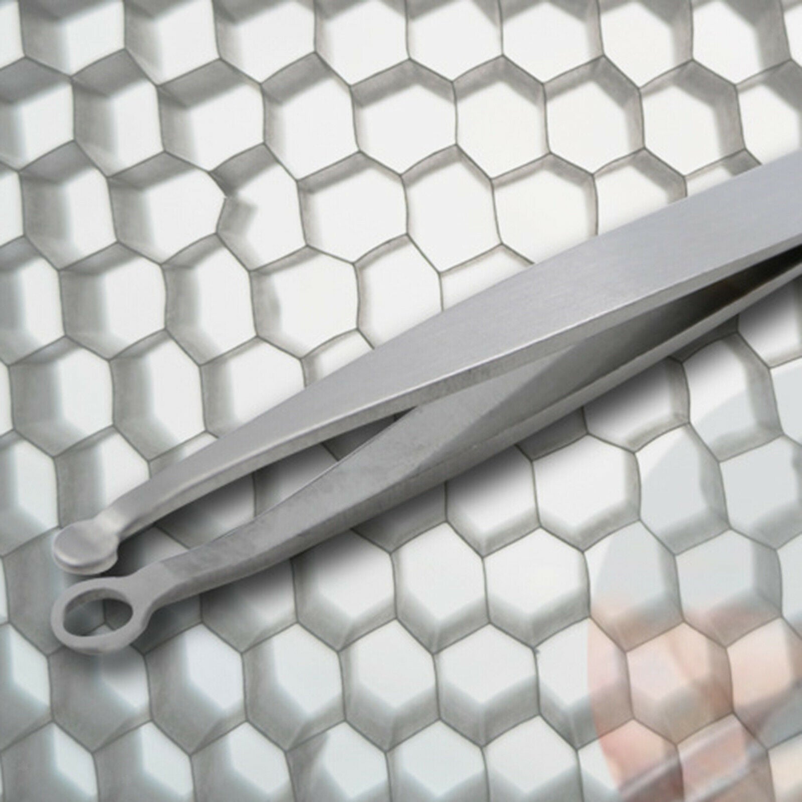 Stainless Steel Nose Hair Trimming Tweezer Safe Shaving Trimmer Makeup Tools