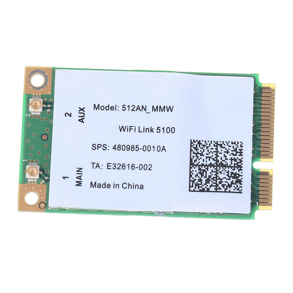 300M mini pci-e wireless wlan card 2.4/5GHz for link 5100 wifi 512an_mmw .l8