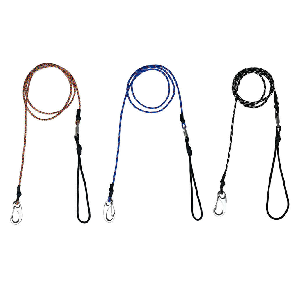 Fishing Rod Lanyard Bungee Rope Surf Ski Board & Boat Rowing Oar