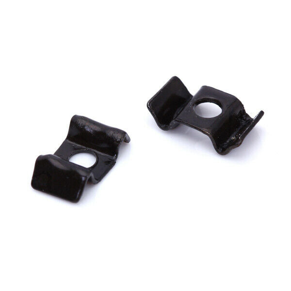 2 Sets of Guitar String Tree Guide Retainer Spacer Screws for Black Electric