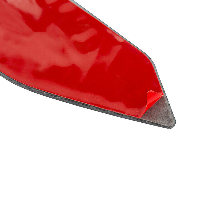 2Pcs Carbon Fiber Car Door Side Fender Air Flow Intake Vent Decorative Stickers