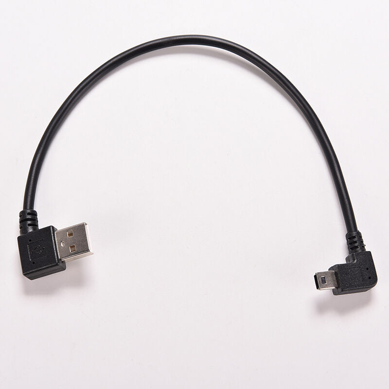 Portable USB 2.0 A Right male plug to Mini B 5P Right Angle Male plug C.l8