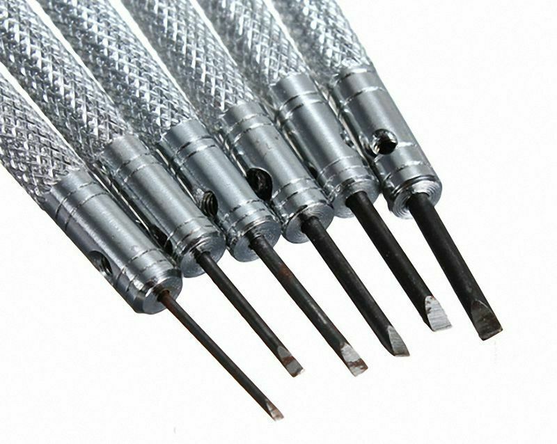 9 pcs Screwdriver Set Jewelers Watch Jewelry Eyeglasses Repair Tools Precision