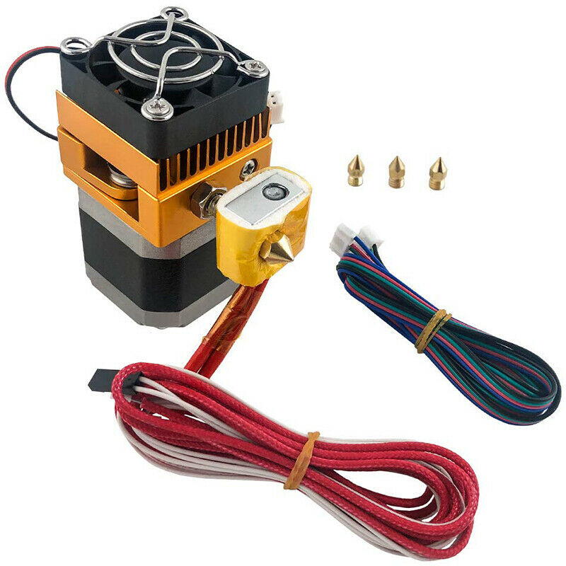 MK8 Extruder Hotend Kit with 0.2/0.3/0.4/0.5mm Nozzle Print Head for MakerBot G2