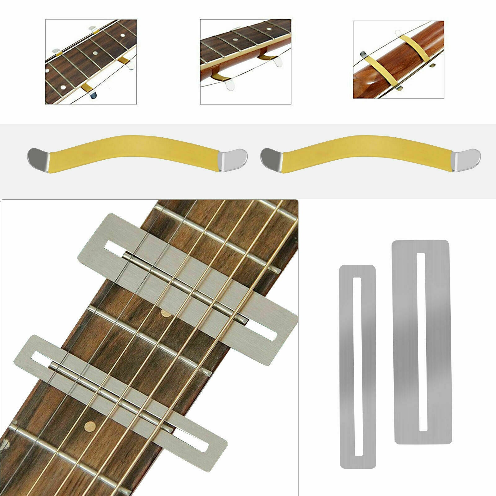 Guitar File Fret Crowning Rocker Fingerboard Grinding Leveling Luthier Tool Kit