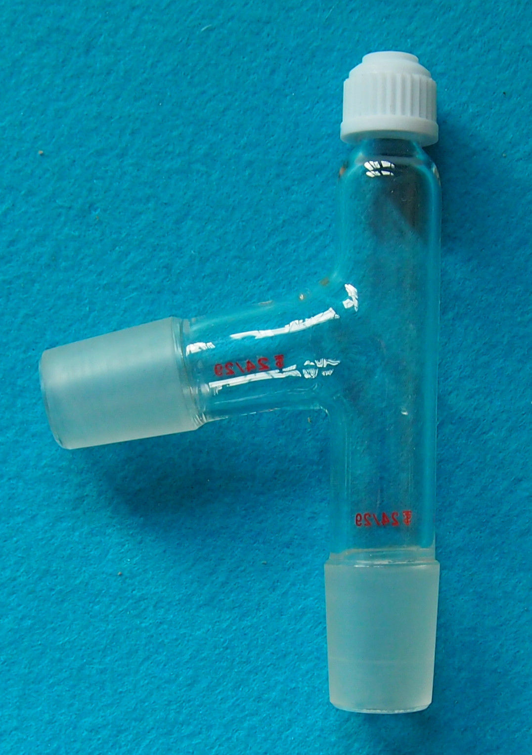 24/29, 75°，three way adapter，Thermometer adapater, lab glassware