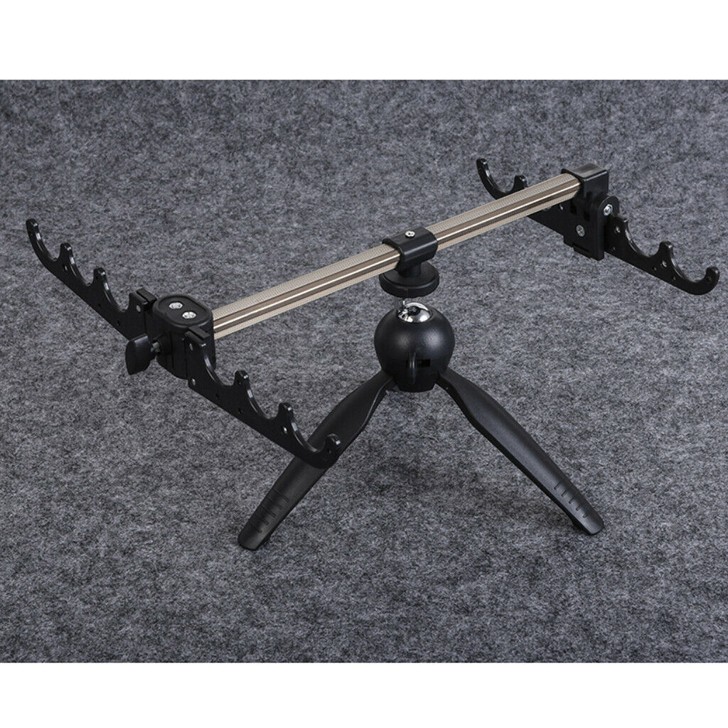 Foldable Fishing Rod Tripod Stand Rod Holder Gear Camera Holder Bracket