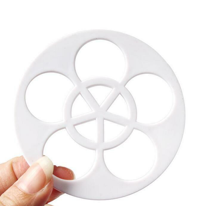 1Set（6pcs）Rose Flower Fondant Cake Paste Sugar craft Cookie Mould Cutter Tools