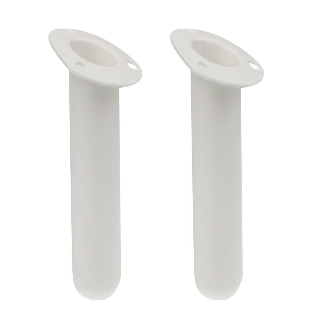 2x Fishing Rod Holder Mountable Base For Boat \u0026 2x 30 Degree Rod Holder
