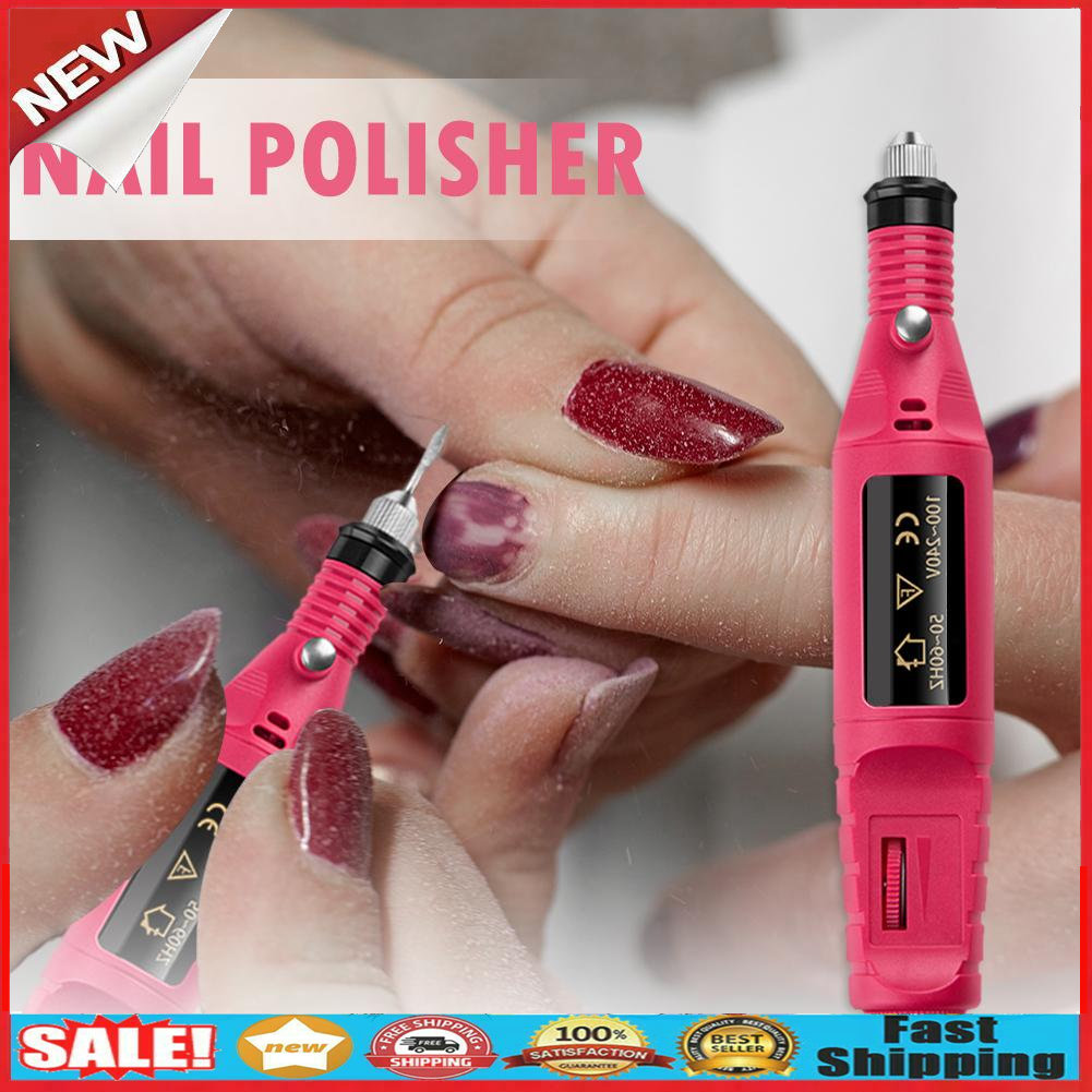 Professional Electric Nail Polisher Grinding Machine for Manicure Pedicure @