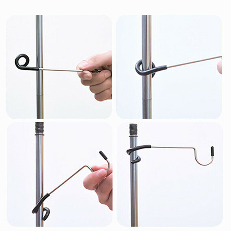 Pole Post Lamp Holder Hook Equipment Hunting Lantern Hanger Camping Acces.l8