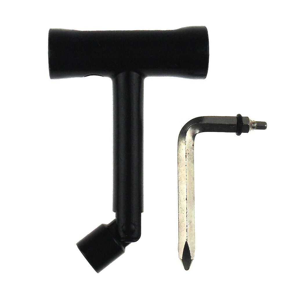 Skateboard Wrench T Type Tool Longboard   Head Screwdriver Allen Key