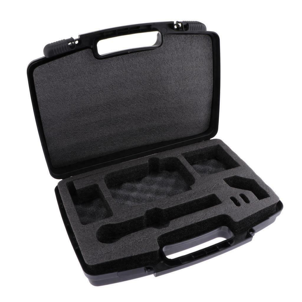 For PGX24 Microphone Hard Carrying Case Suitcase Bag with Foam Liner, Black;