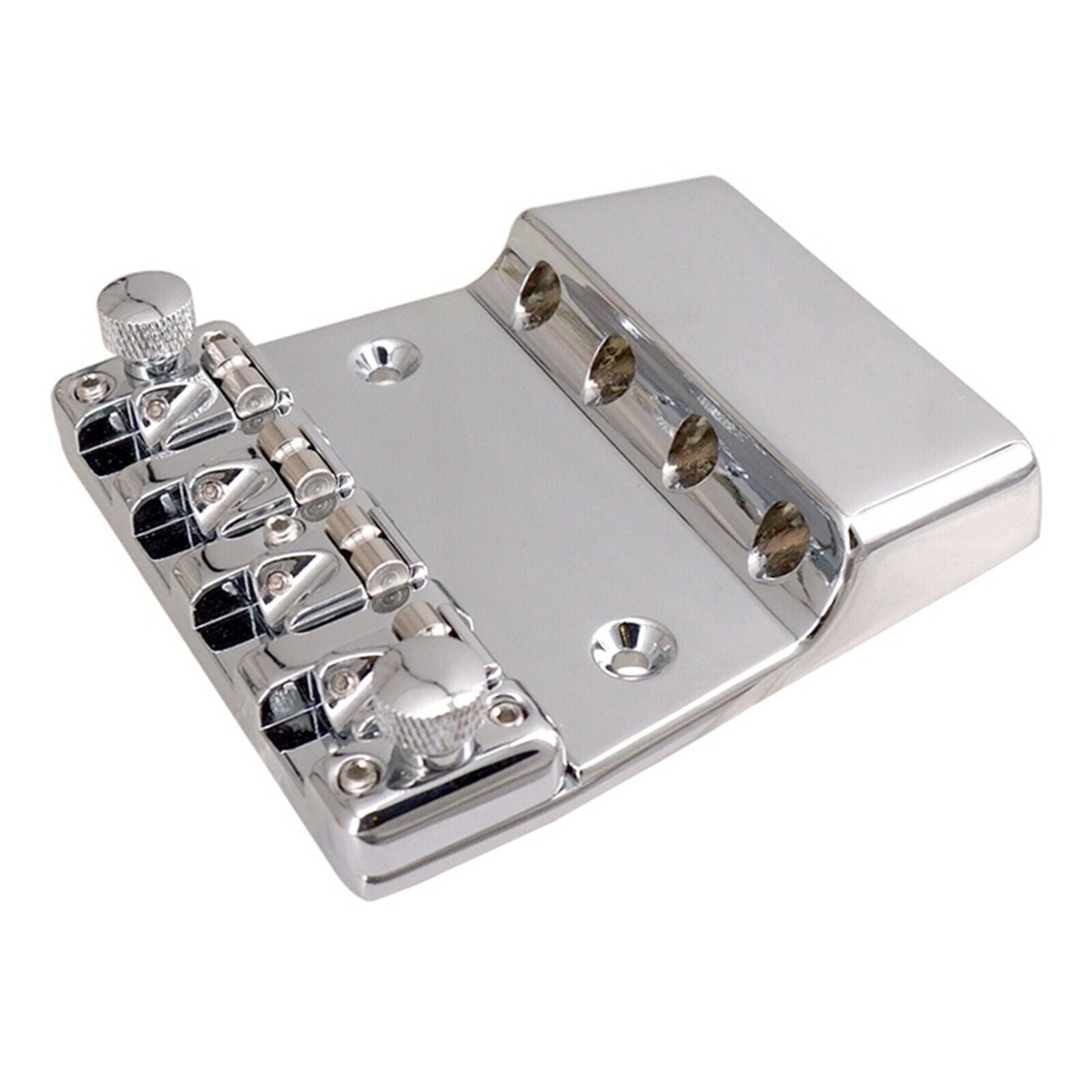 Hardtail Fixed Bass Bridge Electric Guitar Steel Spare Parts 76.5x97.6mm