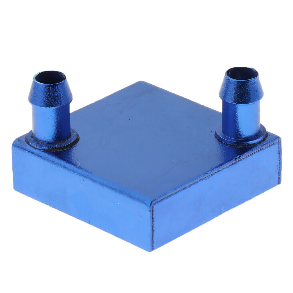 Aluminum Water Cooler Blocks for CPU Graphics Radiator Heatsinks 40x40mm Up