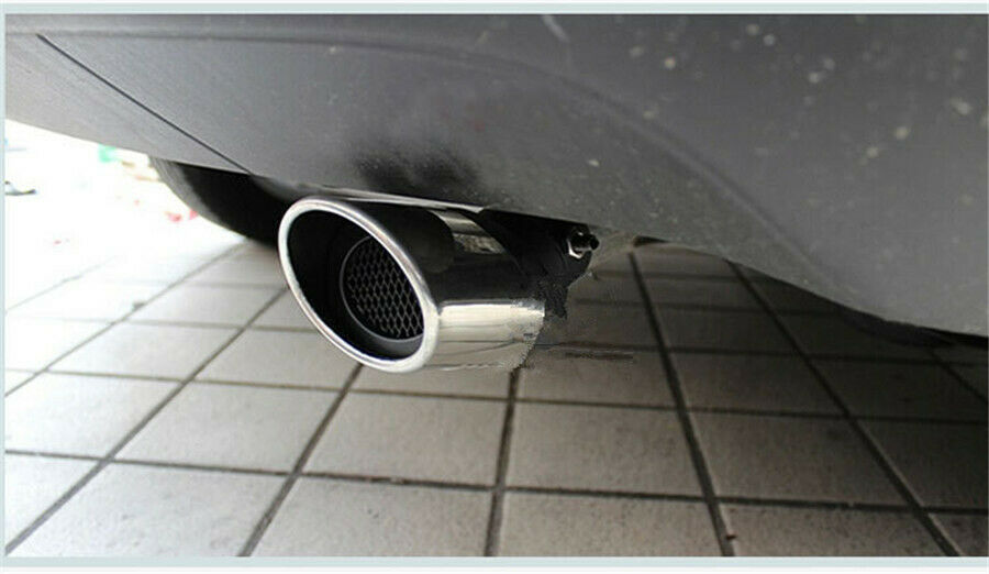 1* Car Universal Exhaust Pipe Tail Muffler Tip Stainless Steel plating process