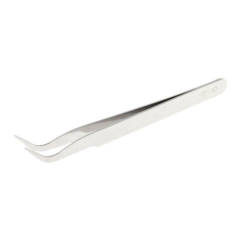 Stainless Steel Clip Cleaning Tweezers Pet Ear Grooming Reptile Feeding Supplies