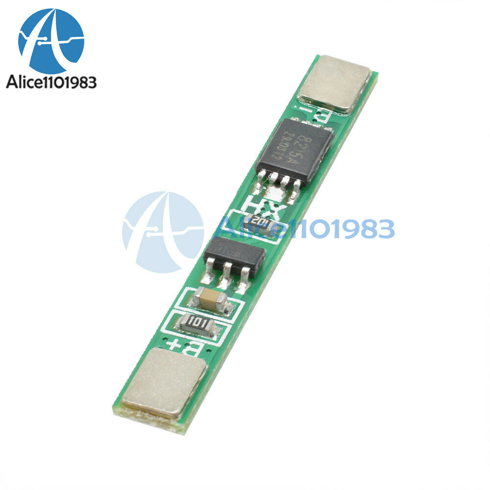 1S 3.7V 2.5A Lithium Batterry Protection Board Polymer BMS PCM PCB Li-ion Module