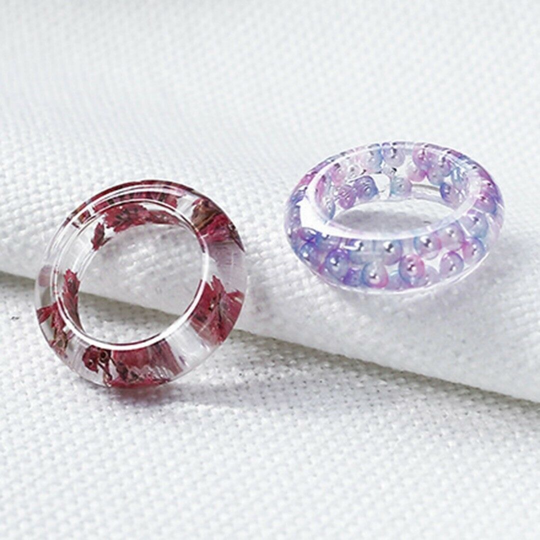 16mm/17mm/18mm Silicone Mold Round DIY Ring Jewelry Making Mould Findings Craft