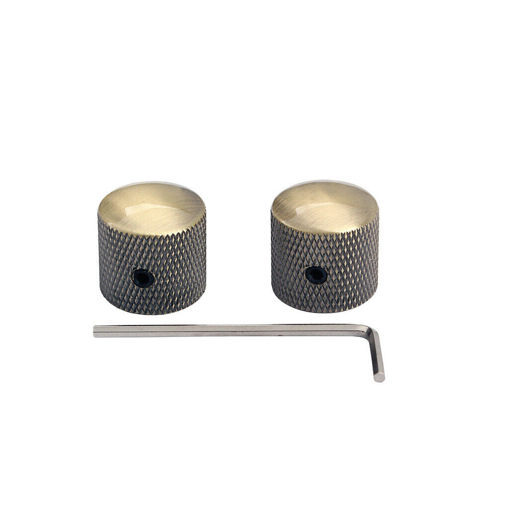 2 Pieces Guitar Volume Potentiometer Cover Caps for Guitar/Bass Accessory