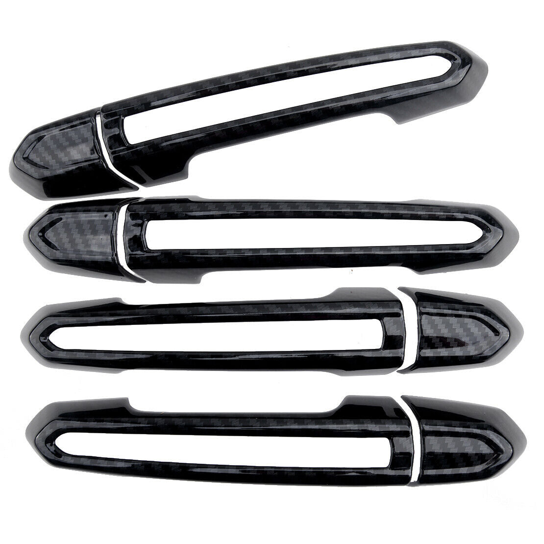 8pc Black 4-Door Handle Cover Trim Fit For Cadillac ATS CT6 XT4 XT5 XT6 2013-20