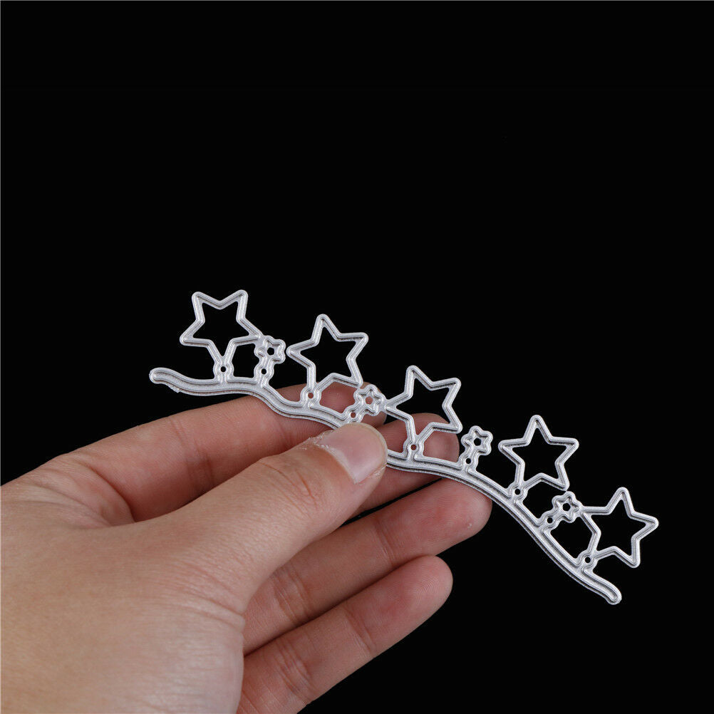 1pc Cutting dies Twinkle Stars lace Scrapbook Metal Stencil Embossing cra.l8