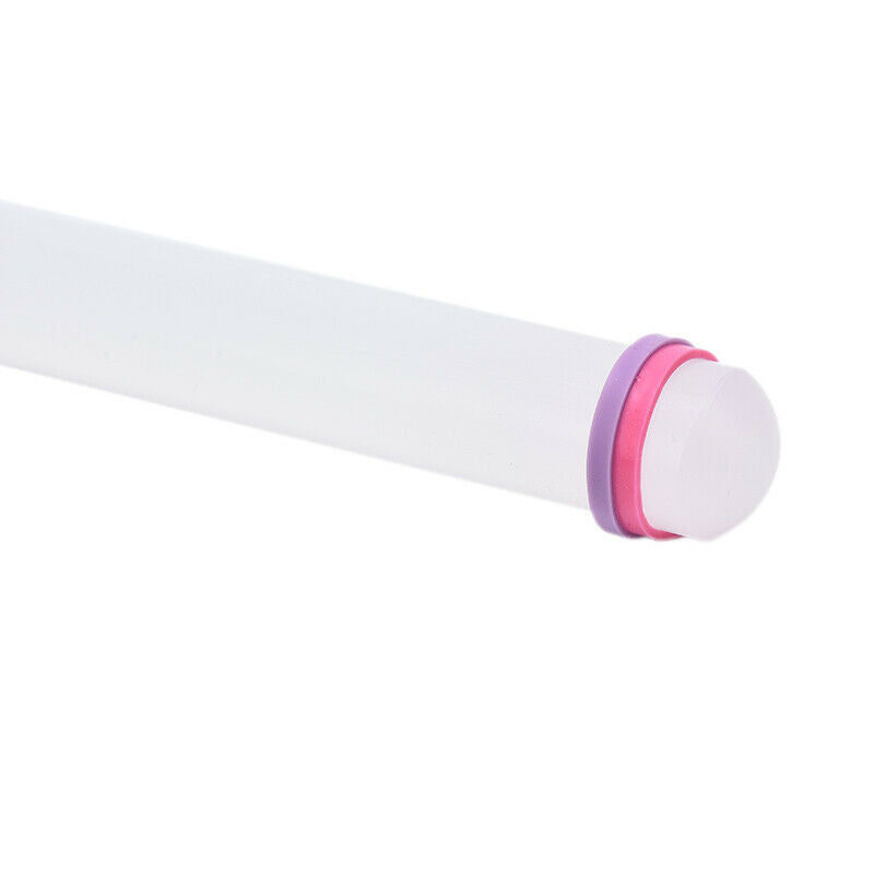 23cm Kitchen Rolled Fondant Tools Silicone Rolling Pin Cupcake Decorating.l8