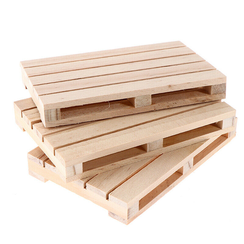 Mini Wooden Pallet Beverage Coasters for Hot and Cold Drinks Wood Pall.l8