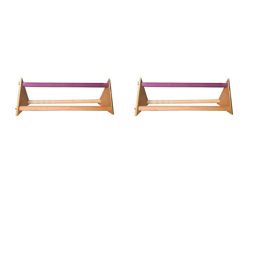 2pcs Parrots Chicken Perch Stand Funny for Chicken Hens Large Birds Canary