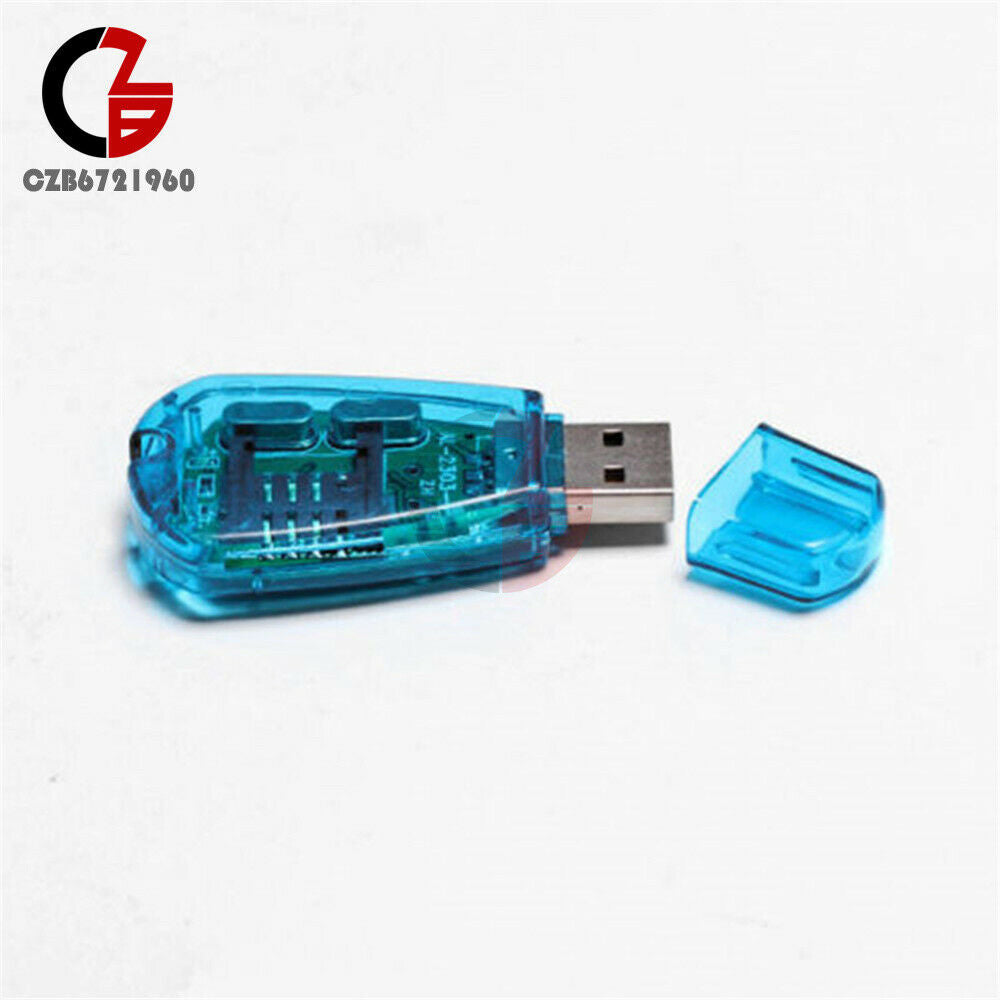 Blue USB Cellphone Standard SIM Card Reader Copy Clon Writer SMS Backup GSM/CDMA