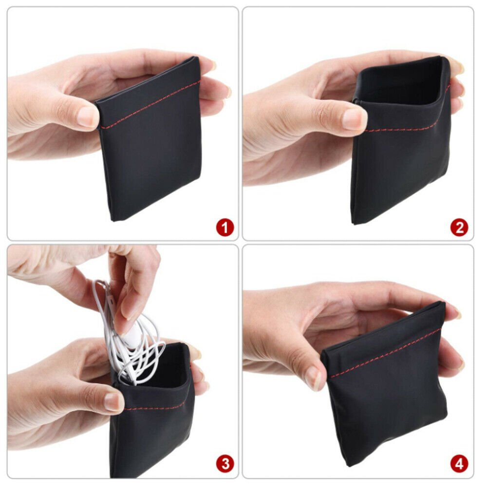 Portable Earphone Storage Organizer Earbuds Pouch Box Hard Headphone Case Cover