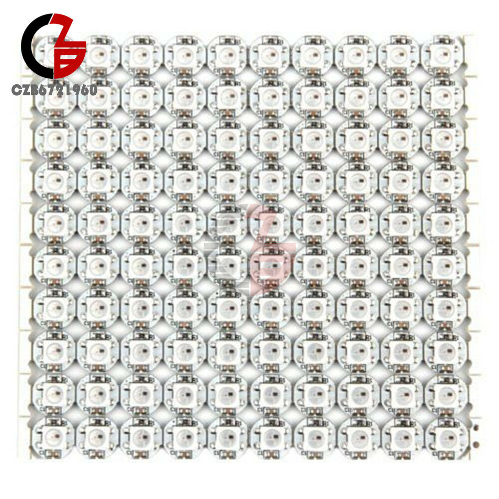 10PCS Mini PCB Board WS2812B WS2811 IC 5050 RGB LED 10mmx3mm 5V SMD light Sample