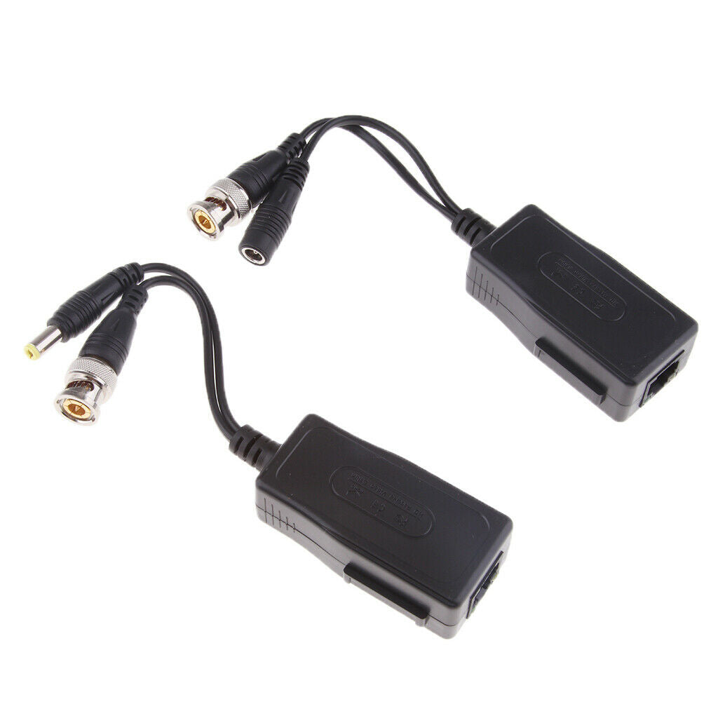 2Piece HD Video Audio Power Balun Transmitter/Transceiver
