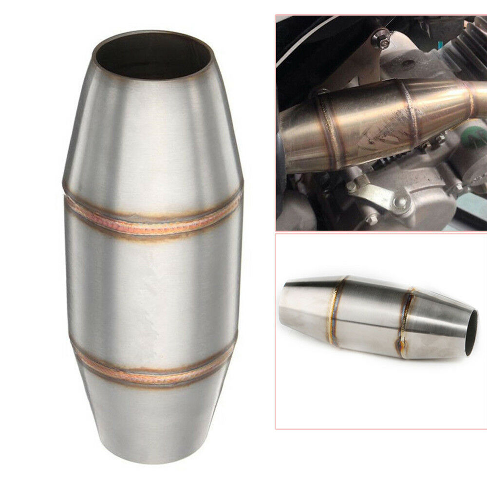 38mm S.S Motorcycle Dirt Bike Expansion Chamber Tuned Exhaust Pipe Muffler Kit