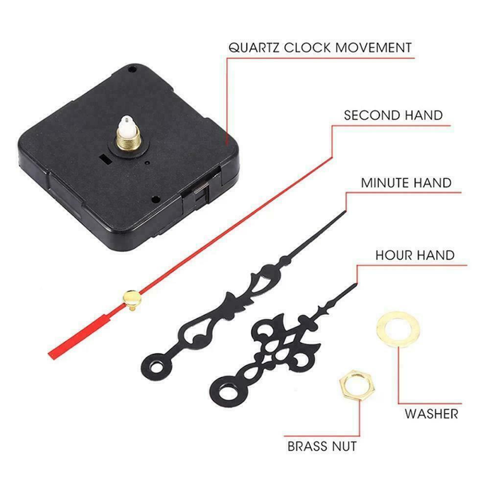 Silent Wall Quartz Pendulum Clock Movement Mechanism Replacement SALE DIY G9M5
