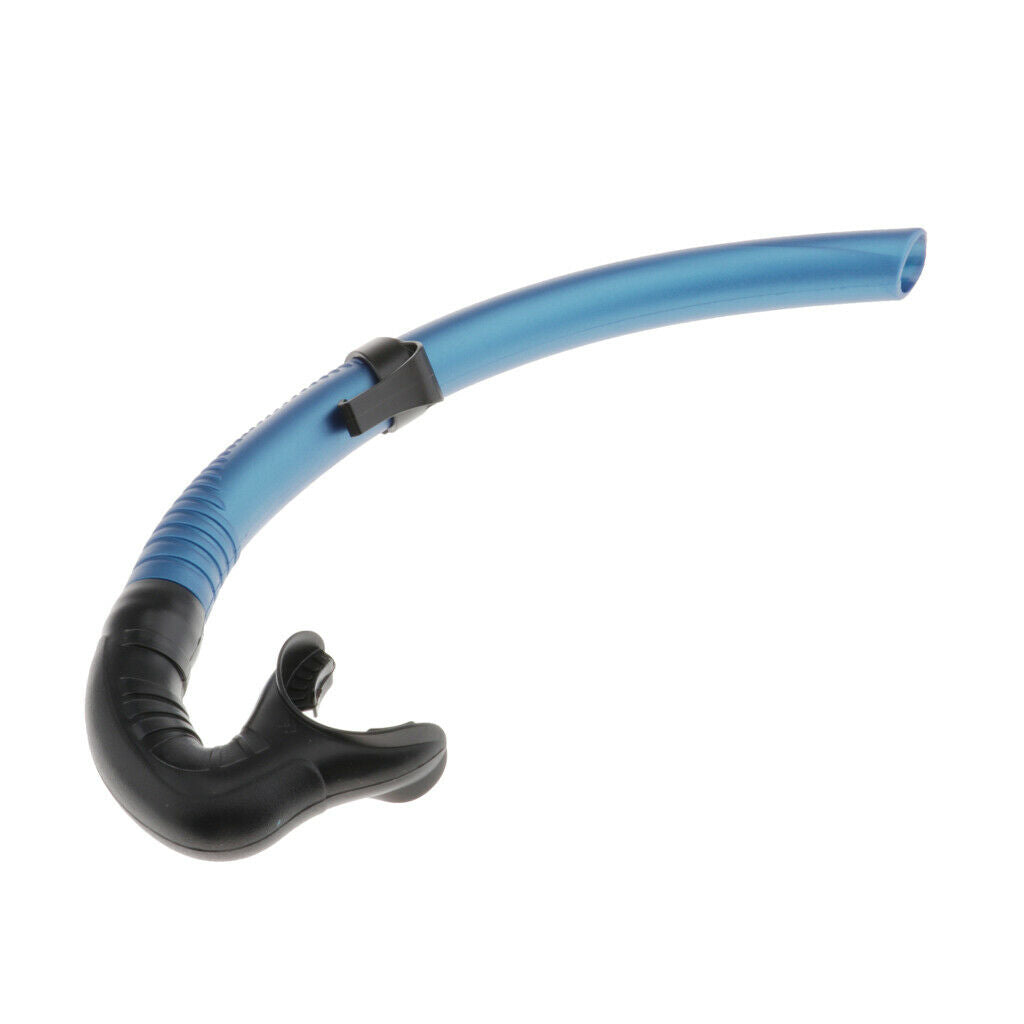 Premium Swimming Snorkel Lap Swim Mouthpiece Breathing Tube Nose Plug Gear