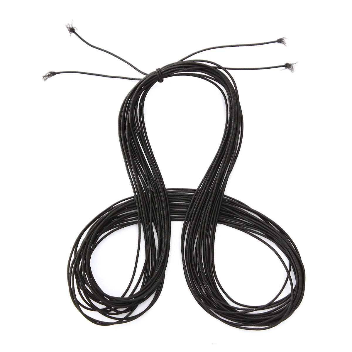 10m Real Black Elastic Thread Cord for Necklace Bracelet Craft String DIY 1.5mm