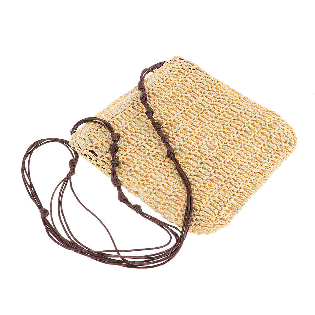 Ladies Hand-woven Satchel Messenger Beach Crossbody Bags with Cool Comfortable