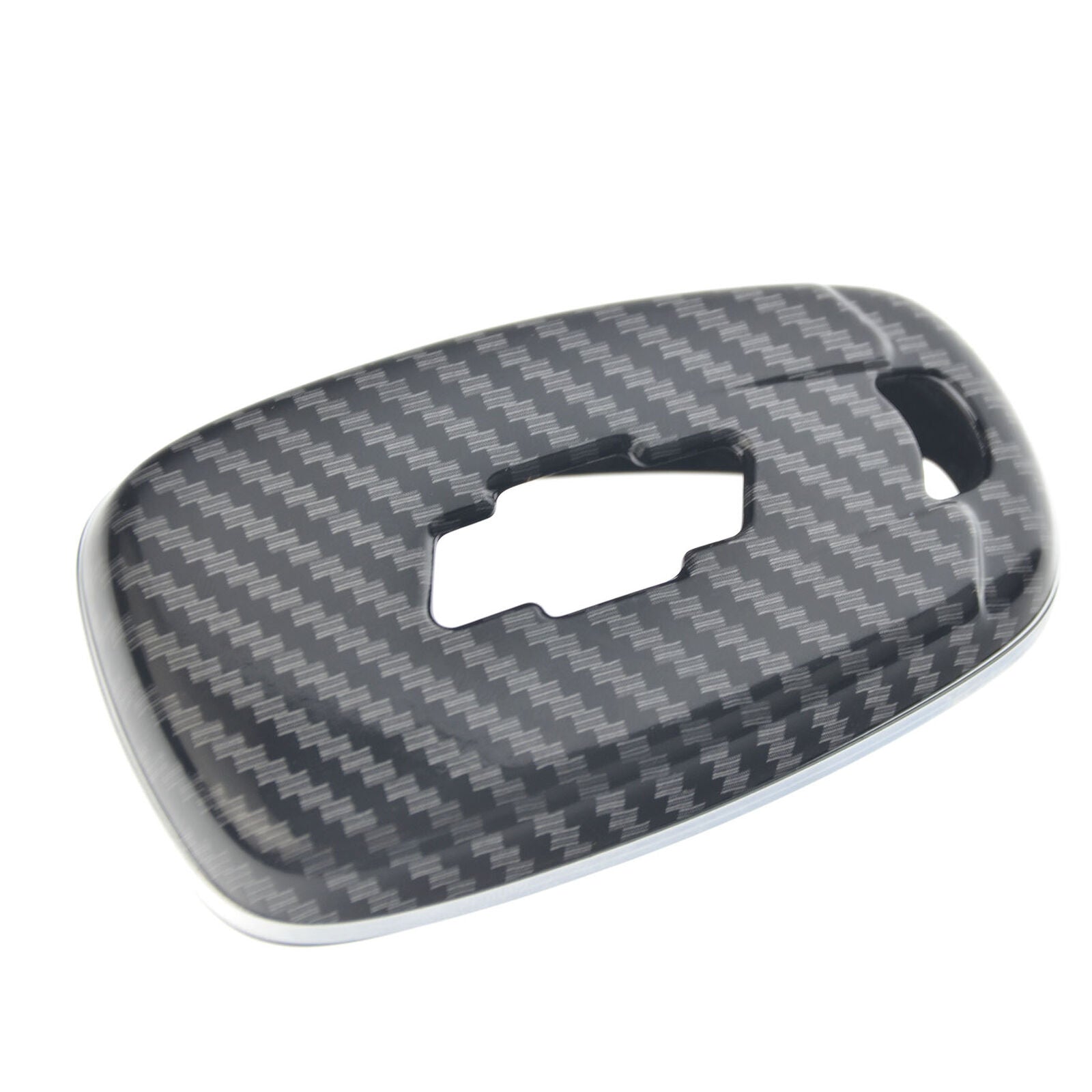 Carbon Fiber ABS Key Chain Protector For Chevrolet Equinox Camaro Malibu Cruze