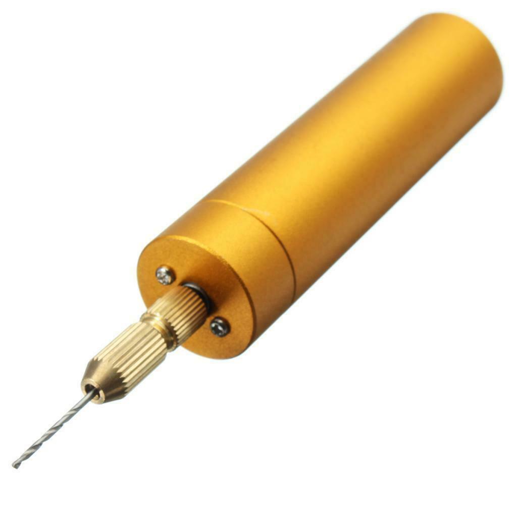 Micro Small Electric Aluminum Hand Drill for Motor PCB with 10 Twist Bits