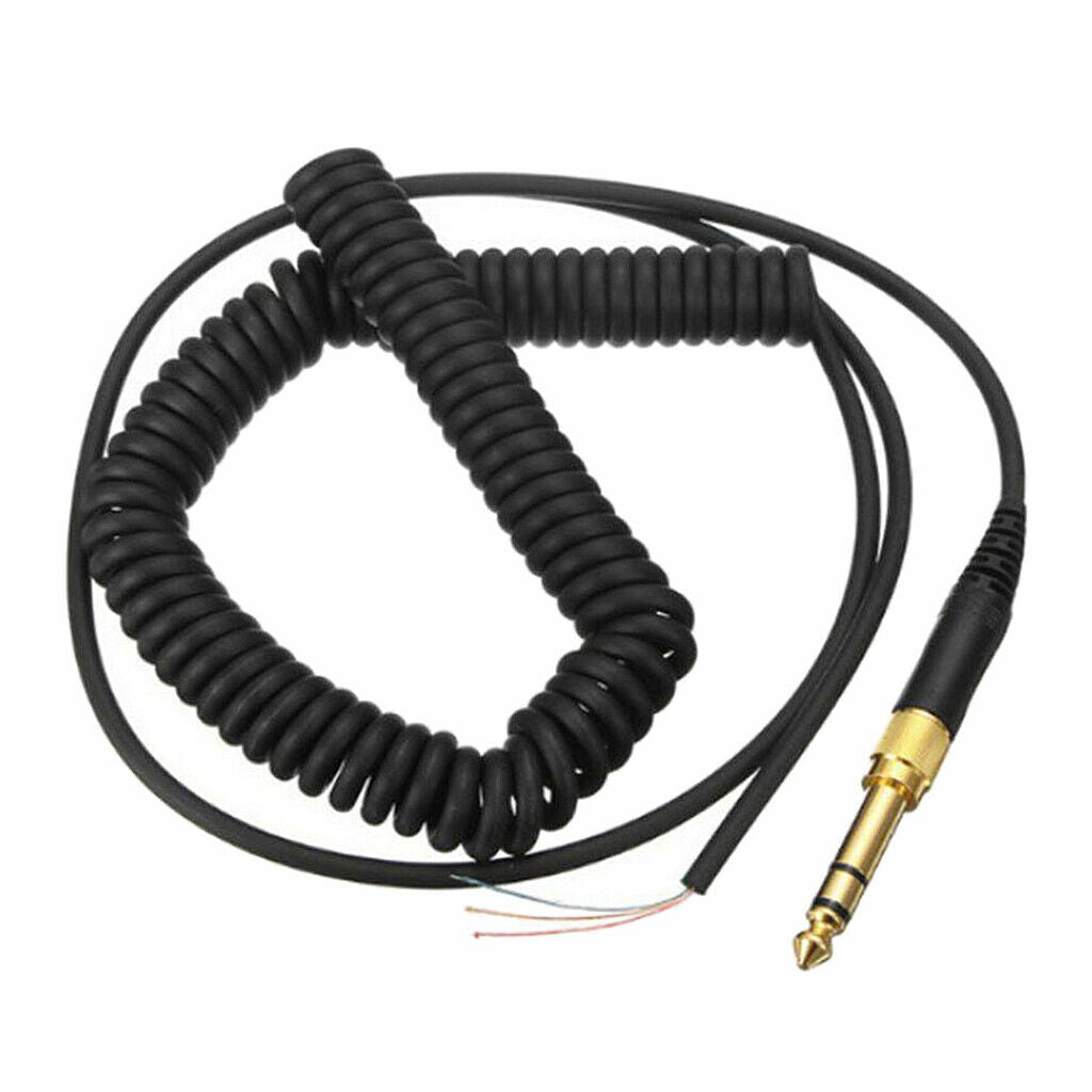 Audio Headphone Cord Spring Cable Wire Plug for Beyerdynamic DT 770 990 Pro