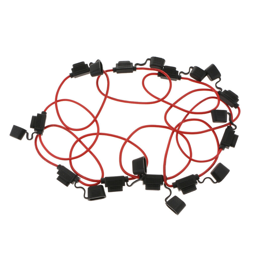 10 Pack Inline Holder 12AWG Wiring Harness ATC/ATO 40AMP Blade Automotive Fuse