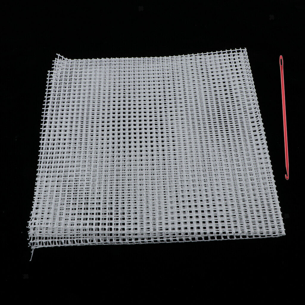 Kits Cross Stitch Canvas And  Frame Grid 50x50cm