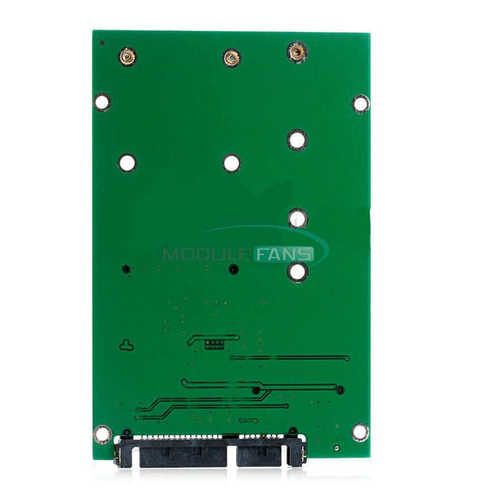 mSATA & M.2 B / B+M KEY NGFF 2.5" SSD to SATA III Converter Board Adapter Card
