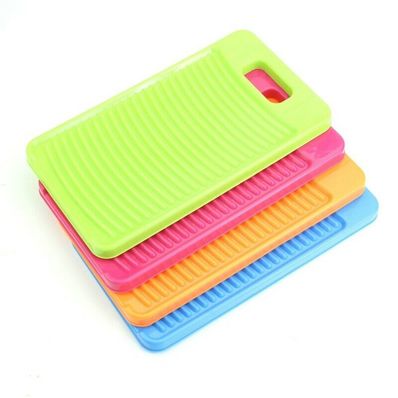 Plastic Washboard Washing Board Shirts Cleaning Laundry For Kid Clothes 28*15.W8
