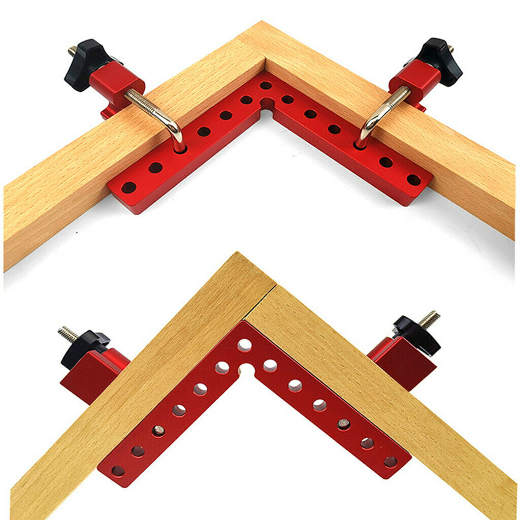 Right Clamps 90 Degree Positioning Squares for Picture Frame Boxes 2PCS