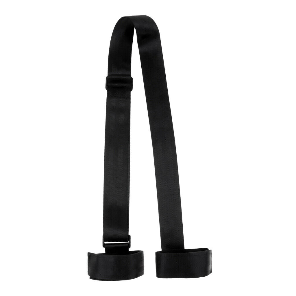 2X Portable Ski Shoulder Carrier Lash Protection Adjustable Handle Straps Belt