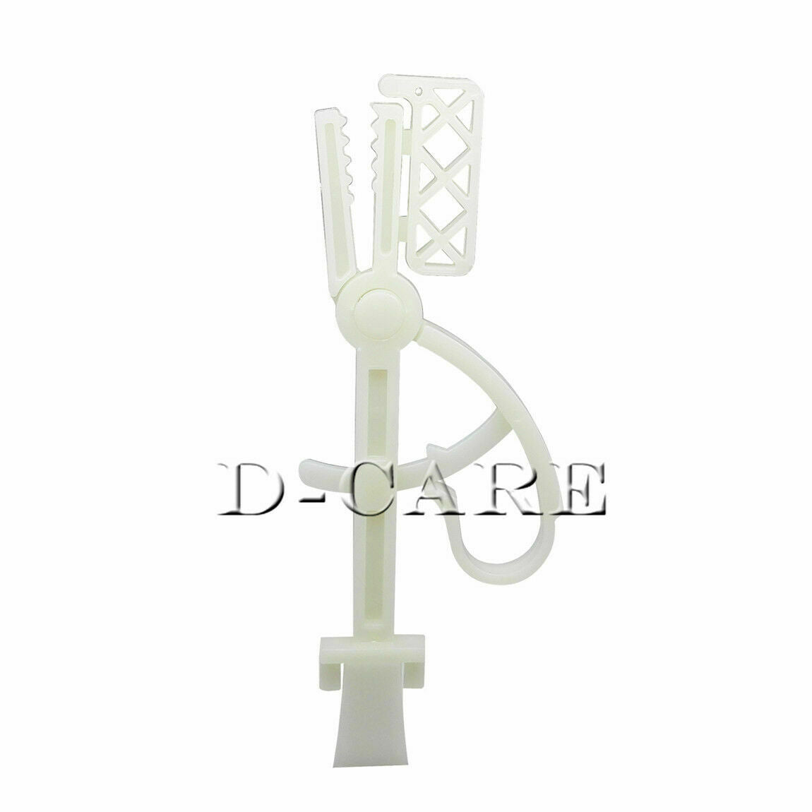 5 Pcs Dental X Ray Film Holder Snap Clips White Color DC