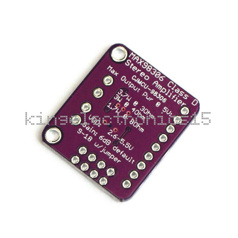 3.7W MAX98306 Sensor Stereo Class D Amplifier Breakout Board Class AB Audio
