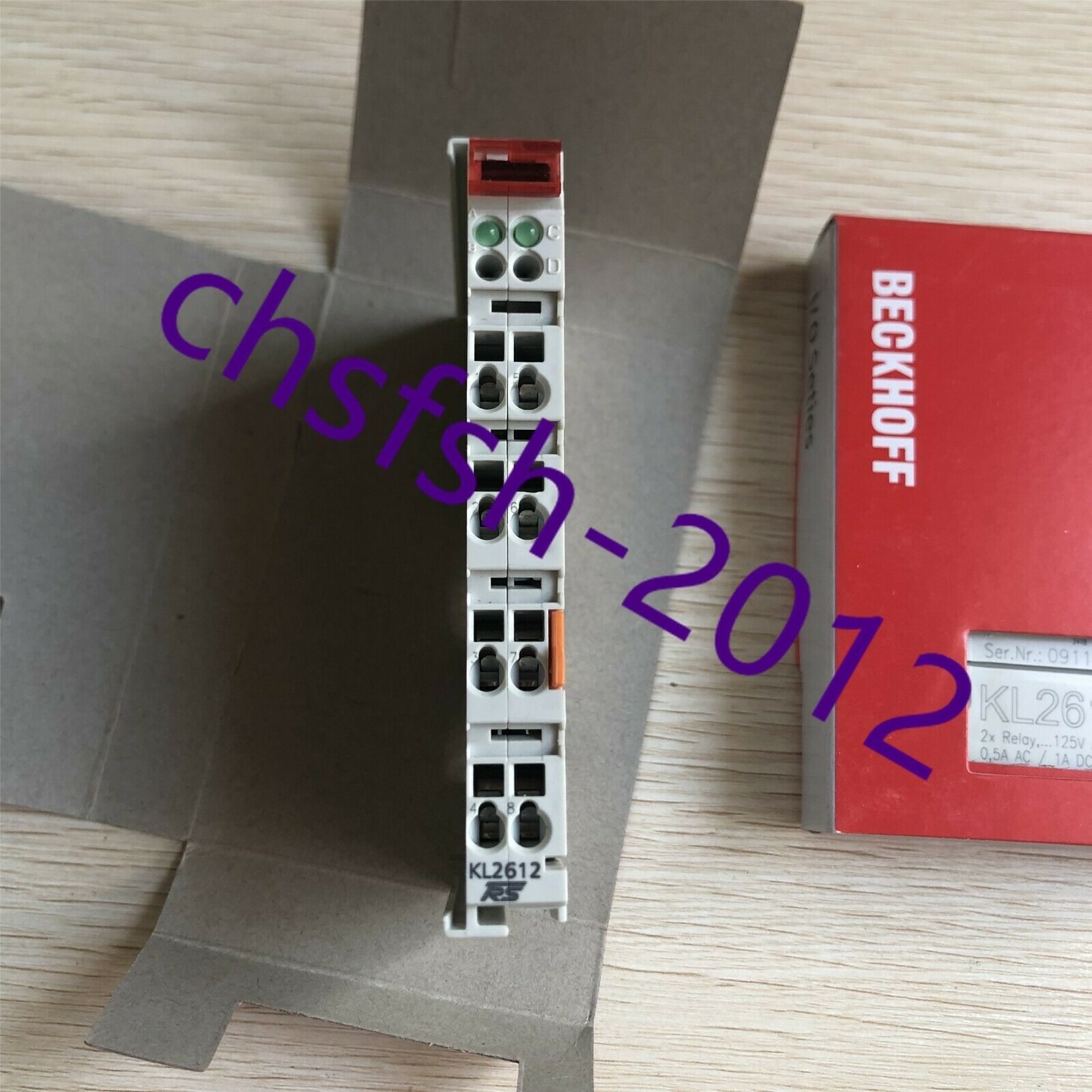 1 pcs New IN Box BECKHOFF KL2612 module